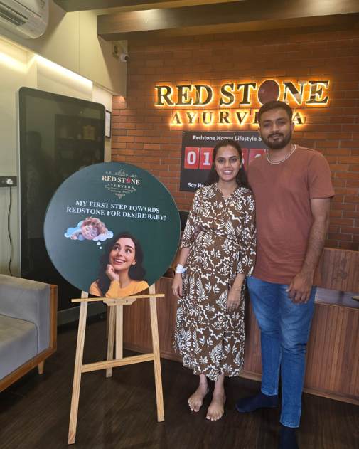 Garbh Sanskar success story from Redstone Ayurveda patient