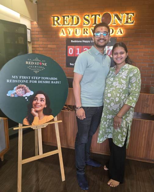 Pregnancy care testimonial from a satisfied patient at Redstone Ayurveda