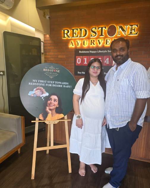 Client feedback about Garbh Sanskar treatment and care at Redstone Ayurveda
