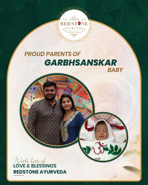 Client review and success story of Red Stone Ayurveda Garbhsanskar program